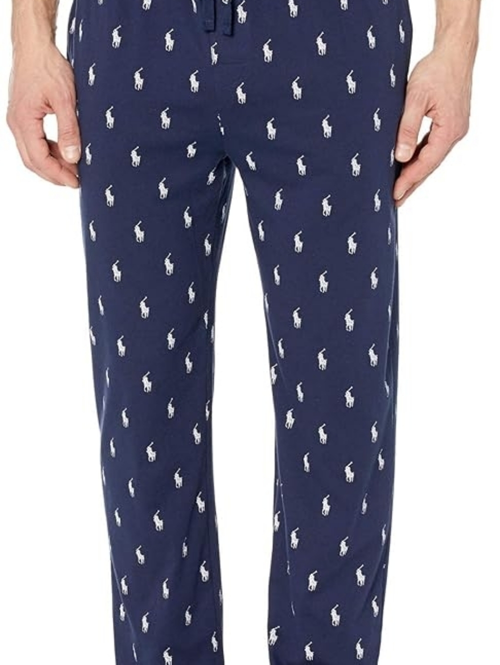 Polo Ralph Lauren Navy Logo Pajama Pants S Cruise Navy